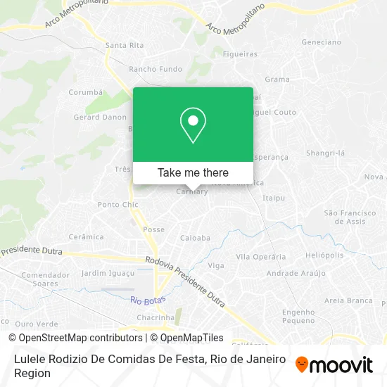 Lulele Rodizio De Comidas De Festa map