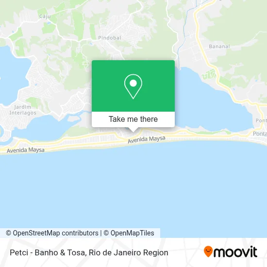 Petci - Banho & Tosa map