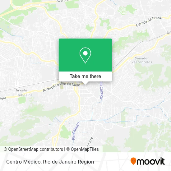Centro Médico map