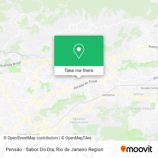 Pensão - Sabor Do Dia map