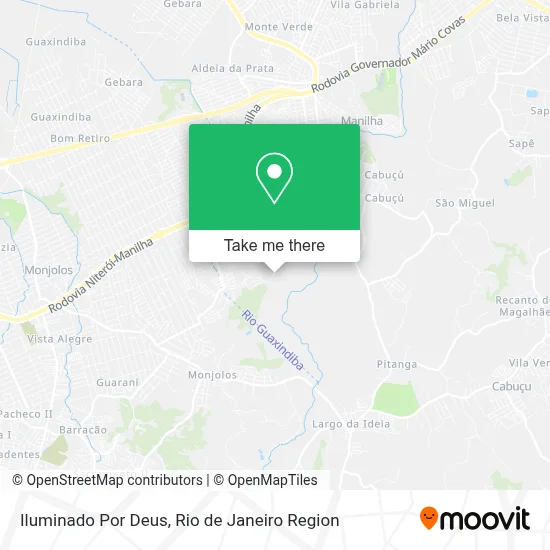 Iluminado Por Deus map