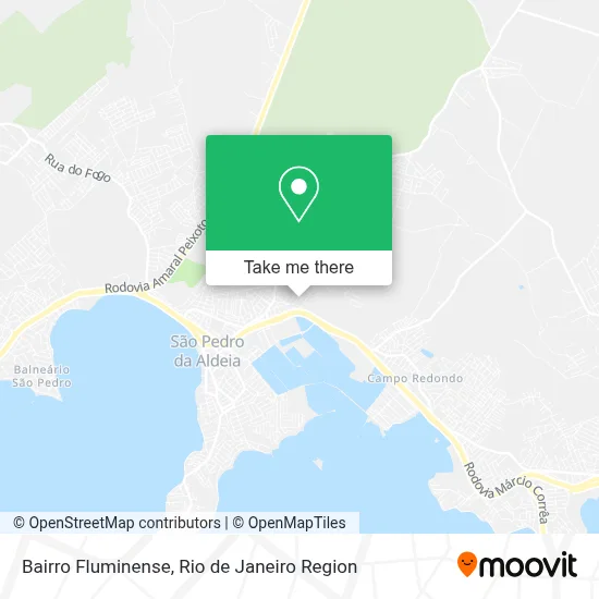 Bairro Fluminense map