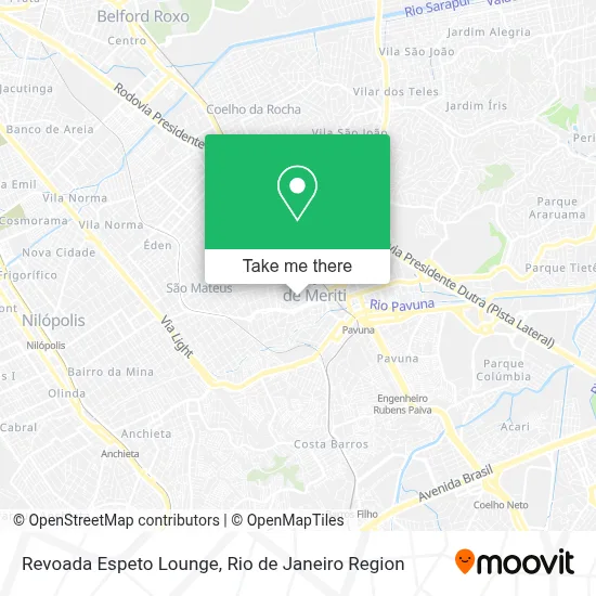 Revoada Espeto Lounge map