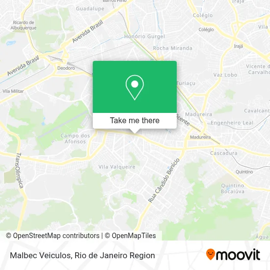 Malbec Veiculos map