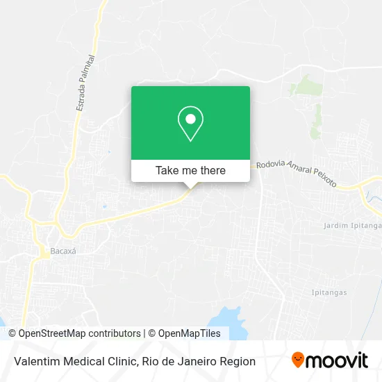 Valentim Medical Clinic map