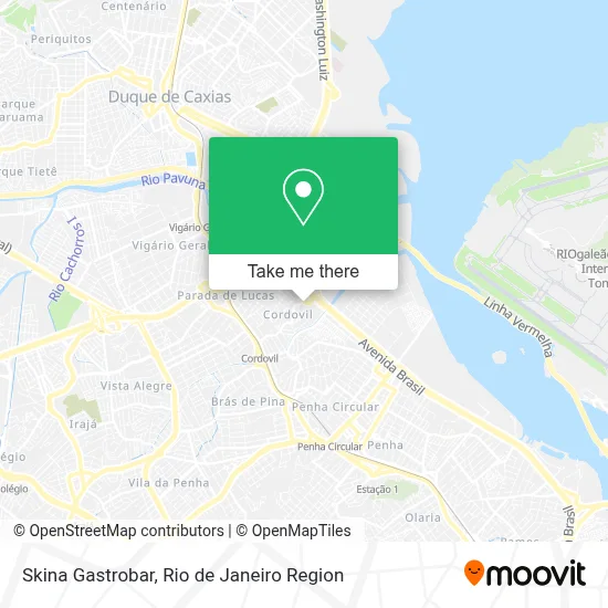 Skina Gastrobar map