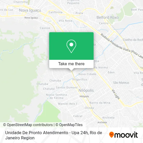 Unidade De Pronto Atendimento - Upa 24h map