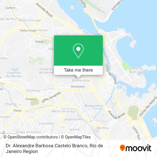 Dr. Alexandre Barbosa Castelo Branco map