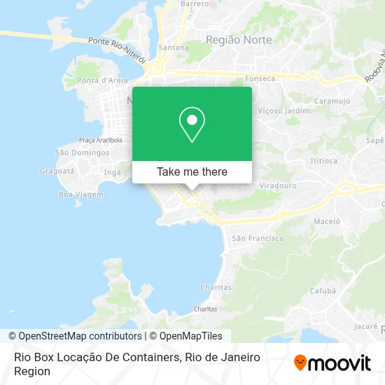 Rio Box Locação De Containers map