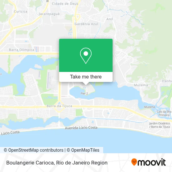 Boulangerie Carioca map