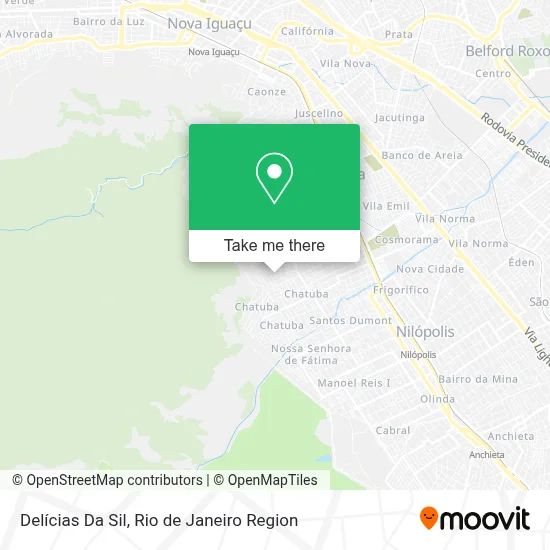 Delícias Da Sil map