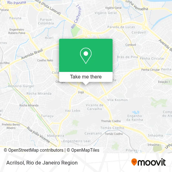 Acrilsol map