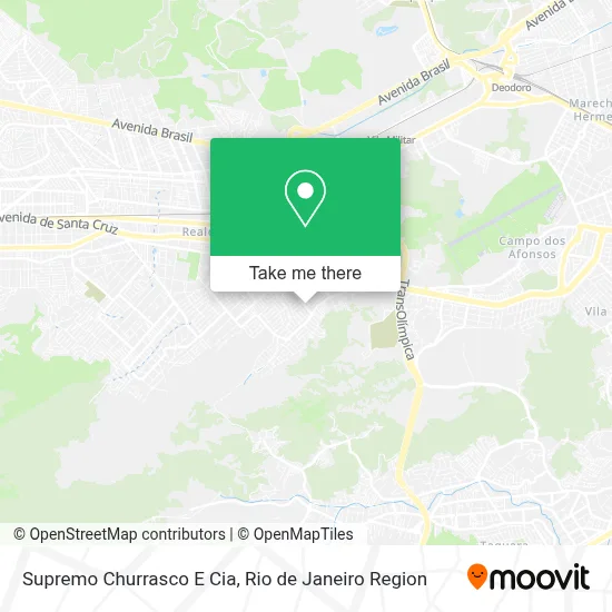 Supremo Churrasco E Cia map