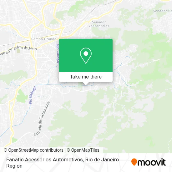 Fanatic Acessórios Automotivos map