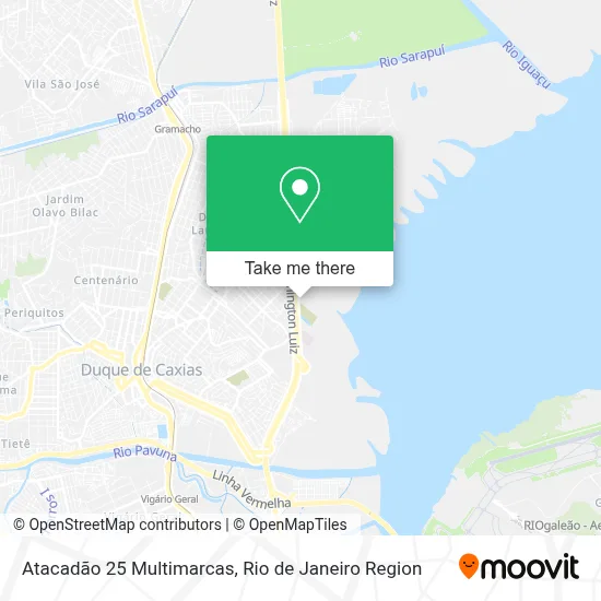 Atacadão 25 Multimarcas map