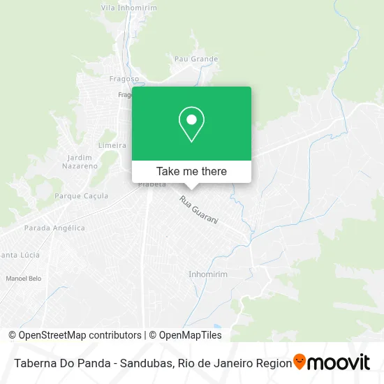 Taberna Do Panda - Sandubas map