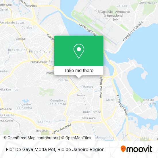 Flor De Gaya Moda Pet map