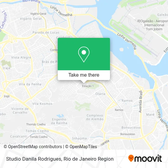 Studio Danila Rodrigues map