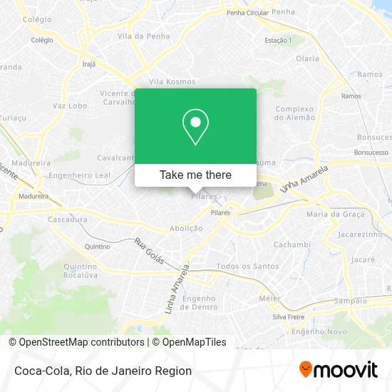Coca-Cola map