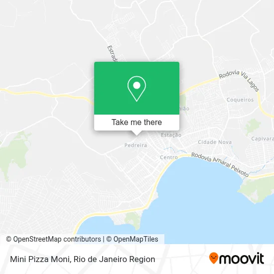 Mini Pizza Moni map