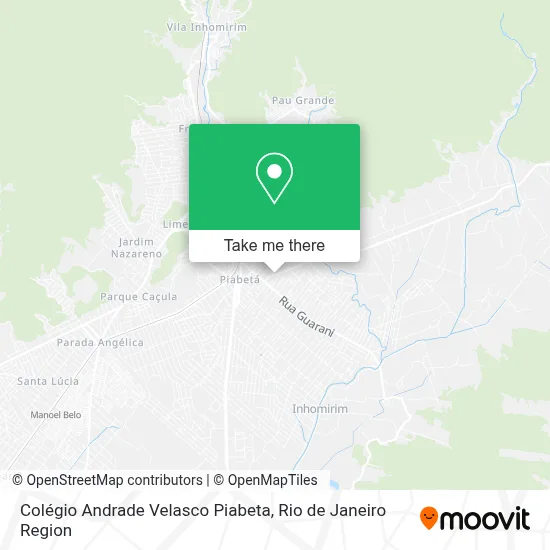 Colégio Andrade Velasco Piabeta map