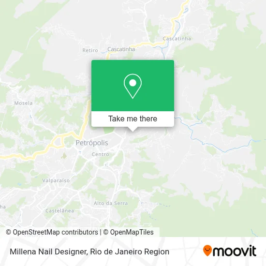 Millena Nail Designer map
