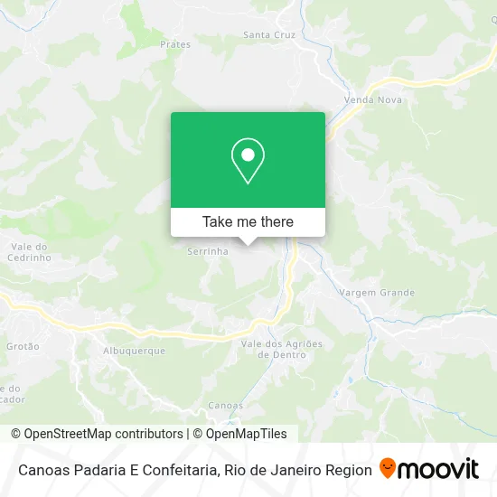 Canoas Padaria E Confeitaria map