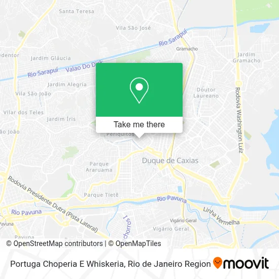 Portuga Choperia E Whiskeria map