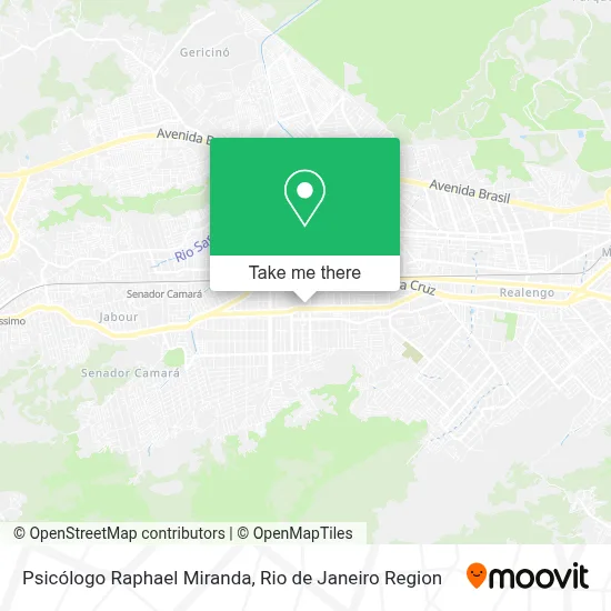 Psicólogo Raphael Miranda map