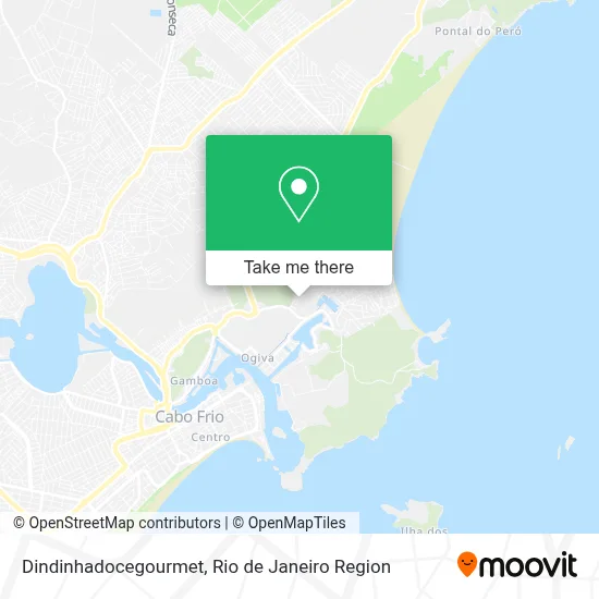 Dindinhadocegourmet map