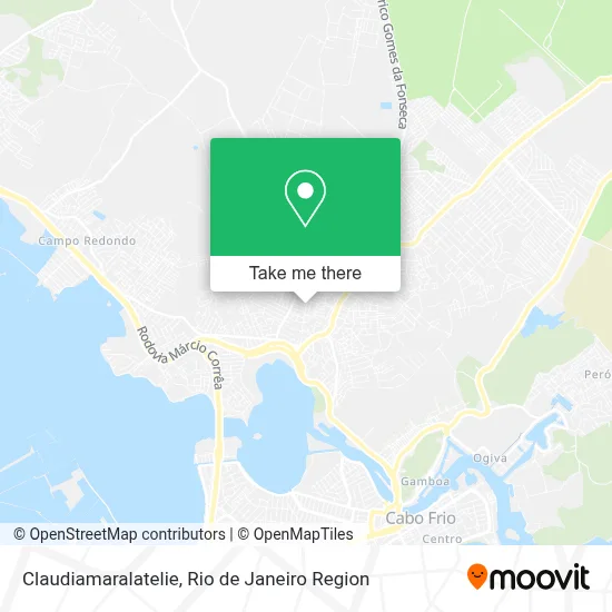 Claudiamaralatelie map