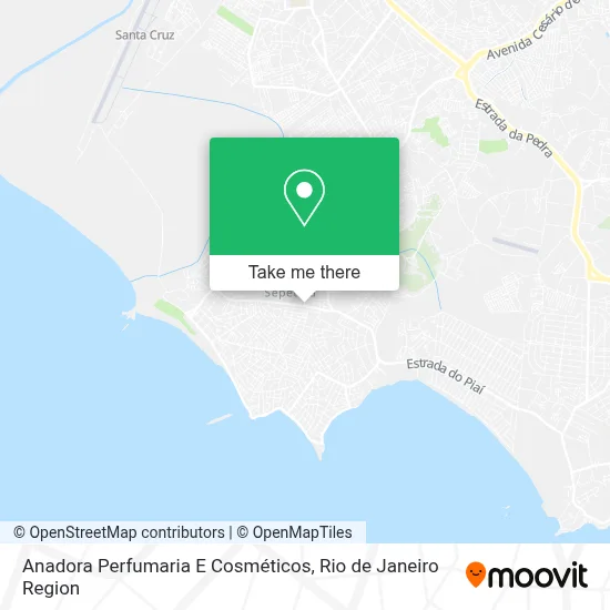 Anadora Perfumaria E Cosméticos map
