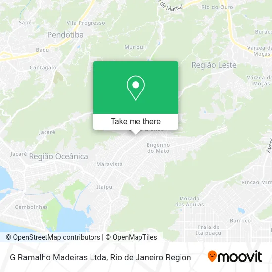 G Ramalho Madeiras Ltda map