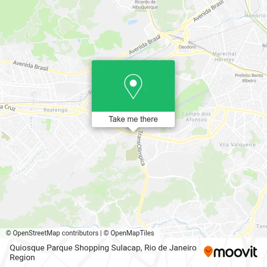 Quiosque Parque Shopping Sulacap map
