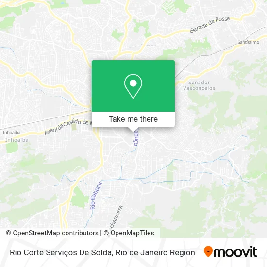 Rio Corte Serviços De Solda map