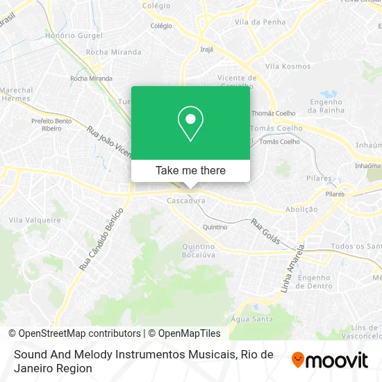 Sound And Melody Instrumentos Musicais map