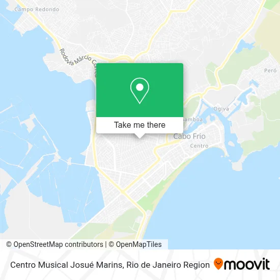 Centro Musical Josué Marins map