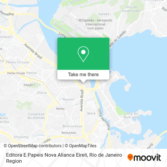 Editora E Papeis Nova Alianca Eireli map