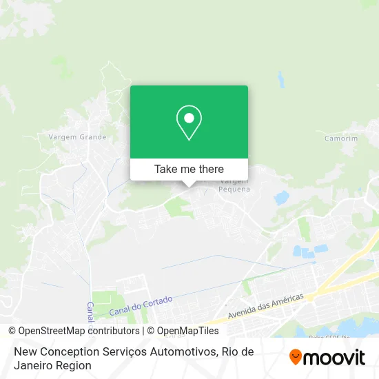 New Conception Serviços Automotivos map