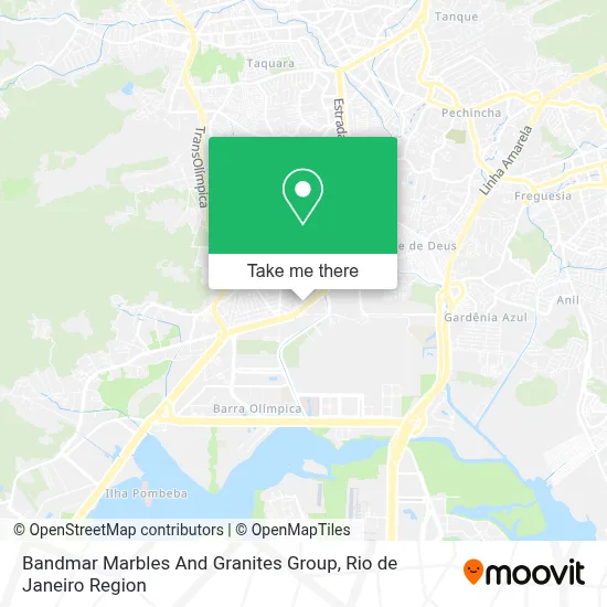 Bandmar Marbles And Granites Group map