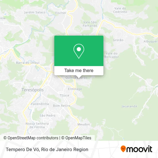 Tempero De Vó map
