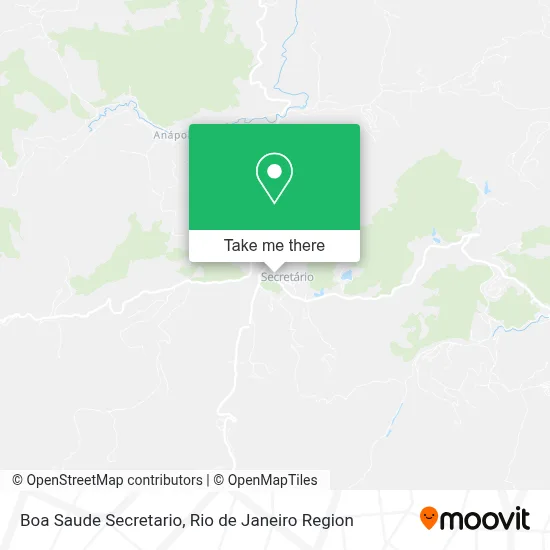 Boa Saude Secretario map