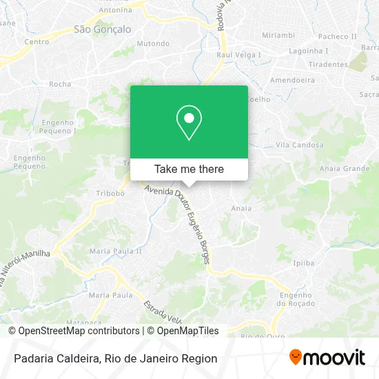 Padaria Caldeira map