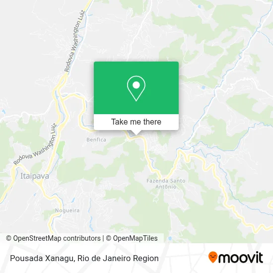 Pousada Xanagu map