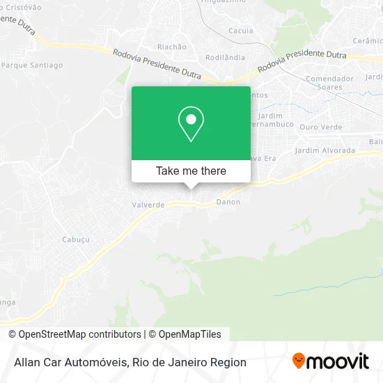 Allan Car Automóveis map
