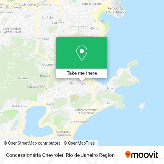 Concessionária Chevrolet map