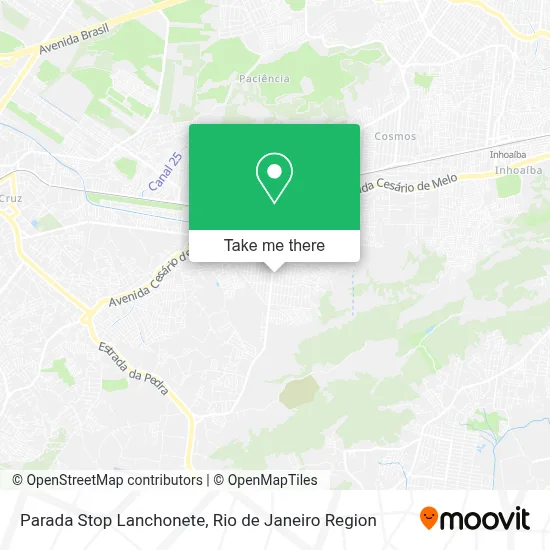 Parada Stop Lanchonete map