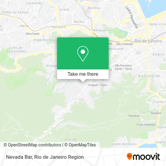 Nevada Bar map