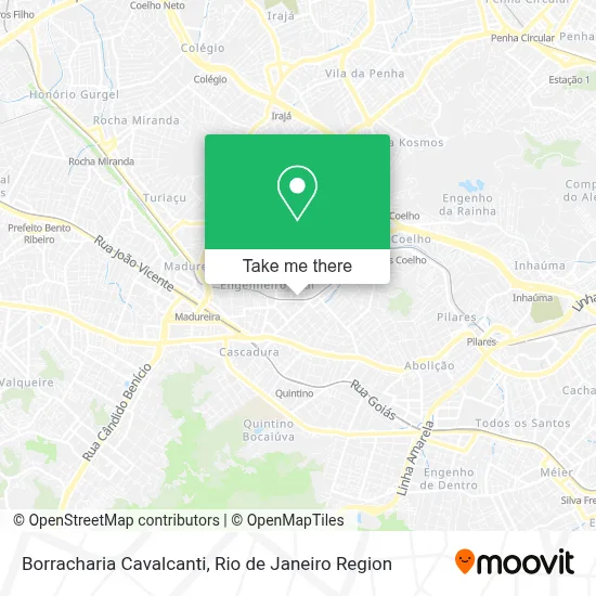 Borracharia Cavalcanti map