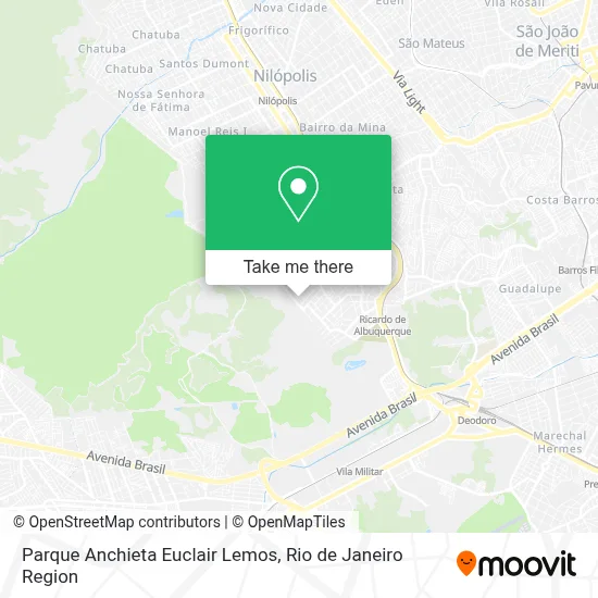 Parque Anchieta Euclair Lemos map